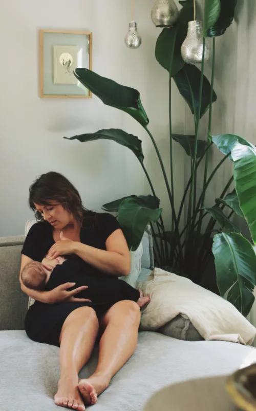 Mama & Baby Geschenkbox Schwarz